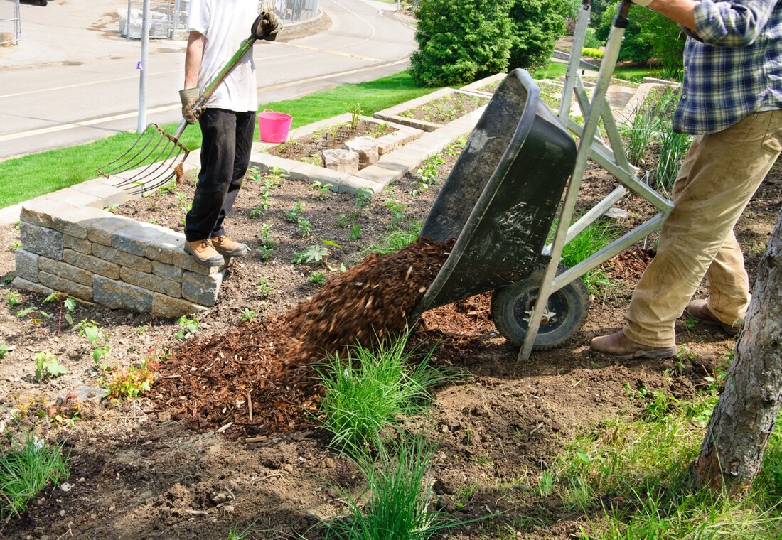 An image of Mulching and Soil Management in Corona CA